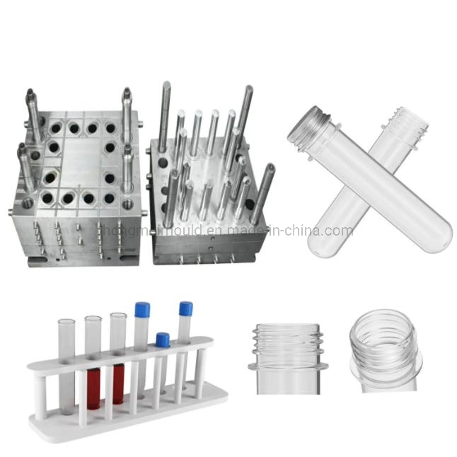 OEM Medical Disposable Plastic Molds Blood Tube Mould Sharp Box Dustbin Injecton Tooling Moulds